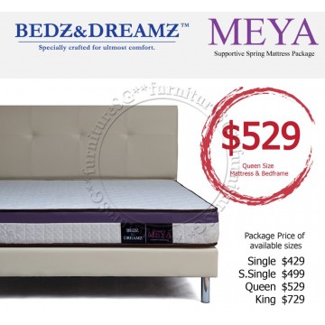 Bedz & Dreamz Meya Mattress + Bedframe Bundle